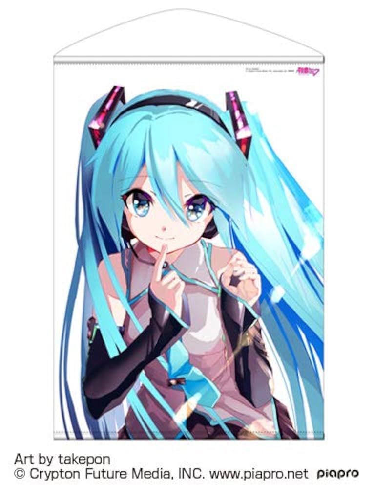 Amazon.co.jp: コスパ 初音ミク B2タペストリー takeponVer. 約